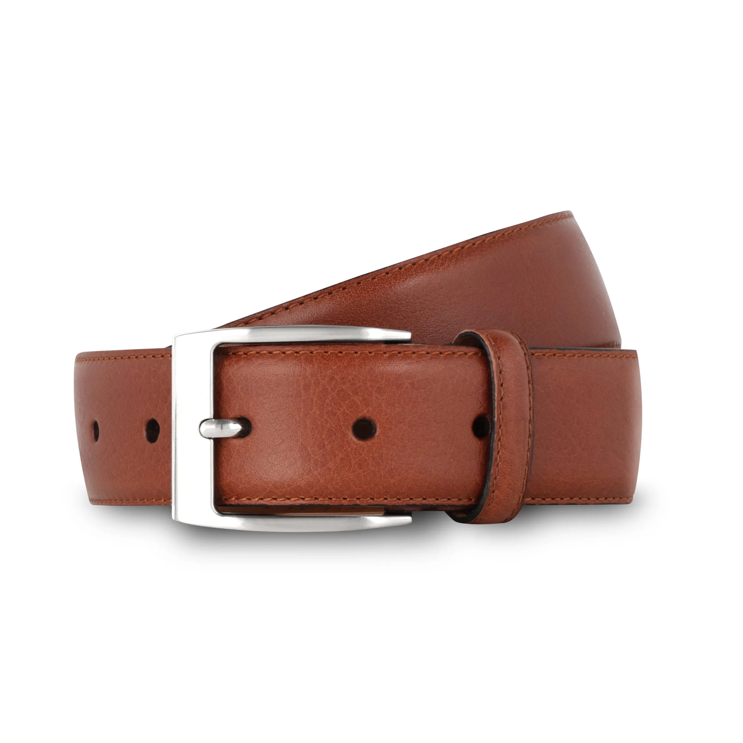 Ceinture homme en cuir grainé gold*LodinG Clearance