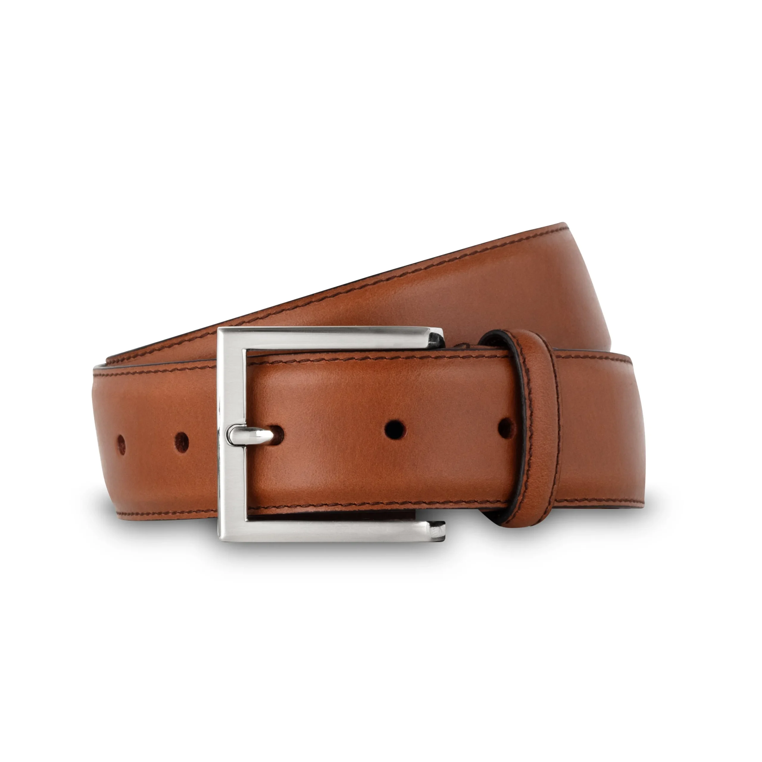 Ceinture homme en cuir lisse gold*LodinG Hot