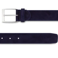 Ceinture veau velours bleu*LodinG Hot
