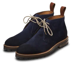 Desert Boots Firmo 393 veau velours bleu*LodinG Discount