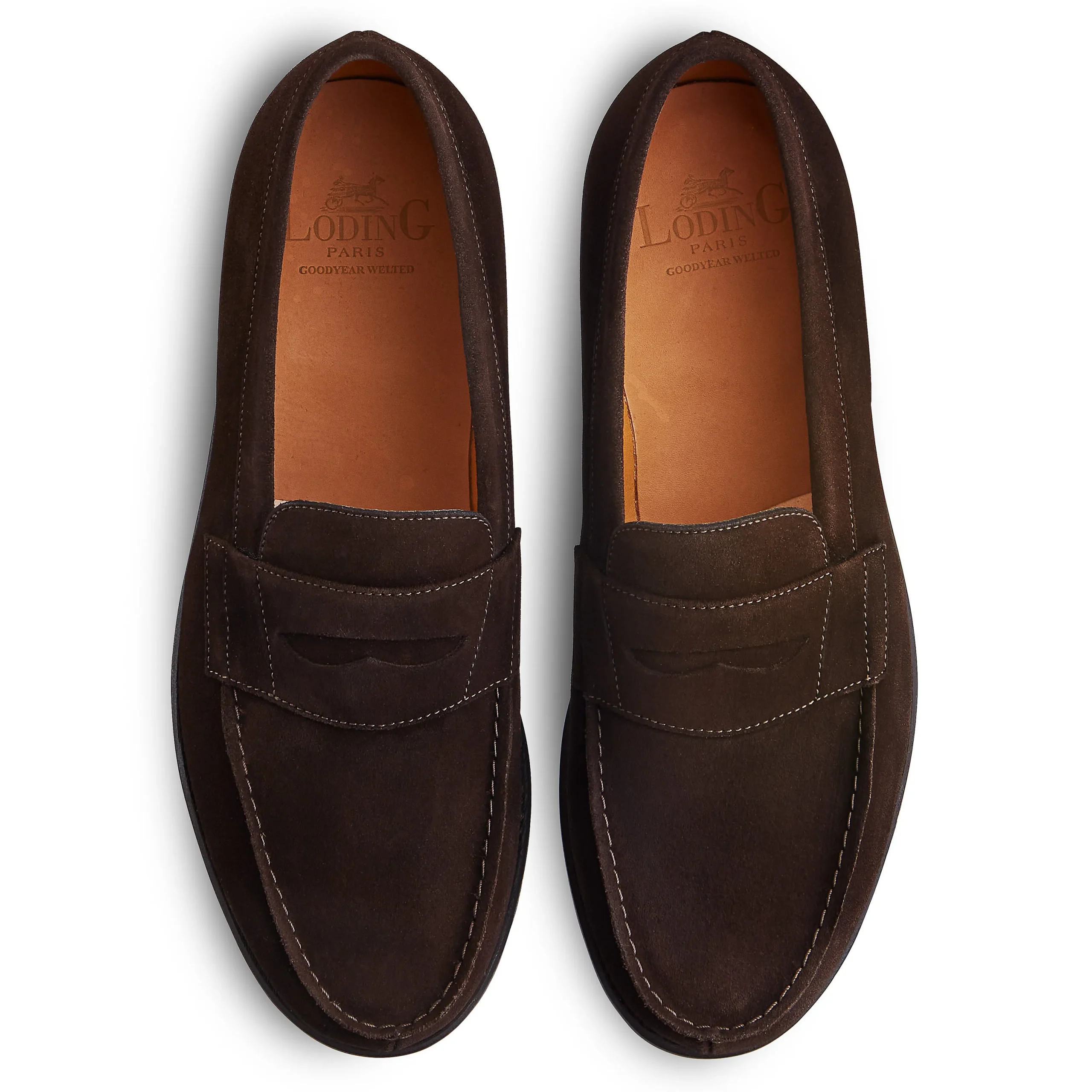 Mocassin Sulky 300 veau velours*LodinG Cheap