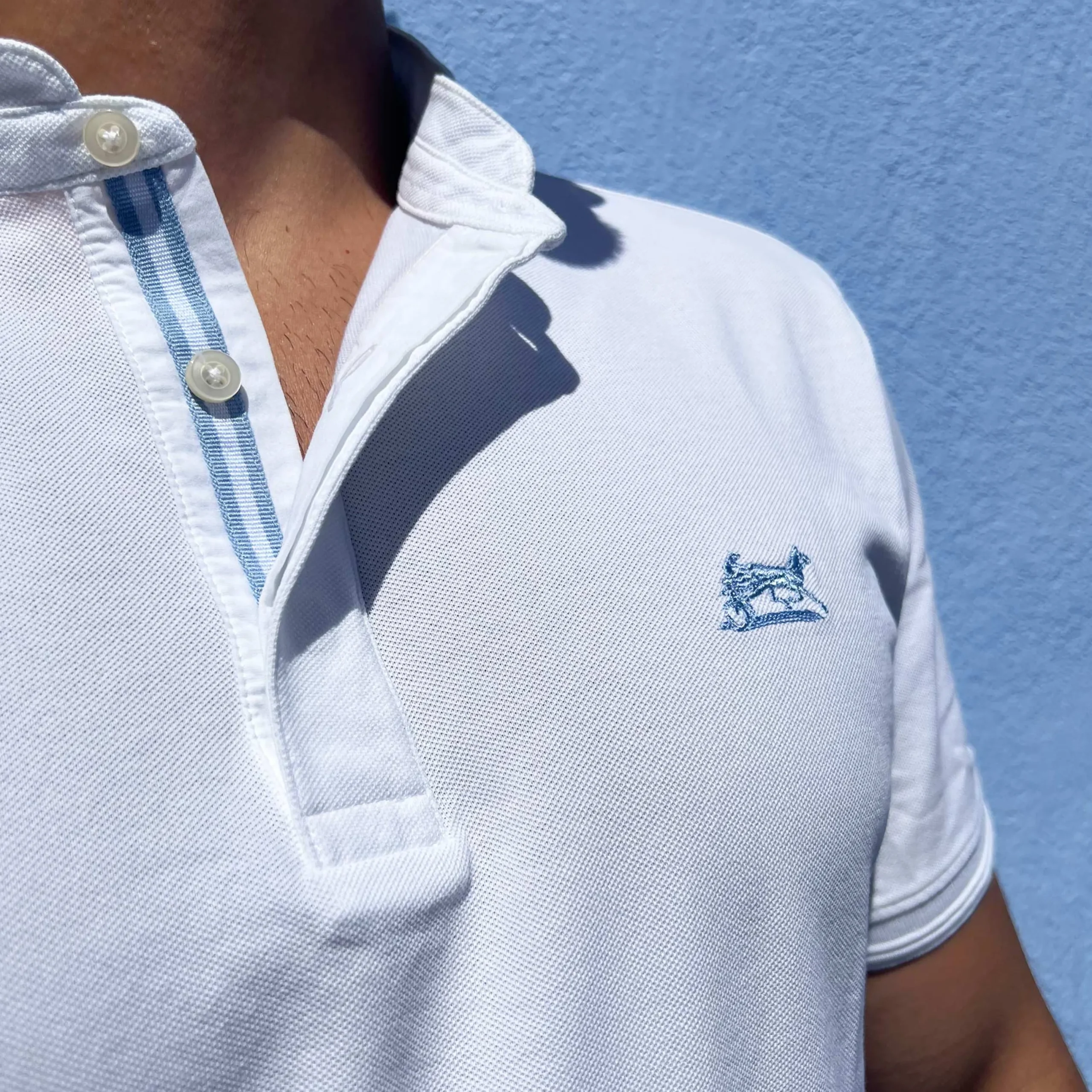 Polo col Mao 100 % coton*LodinG Sale