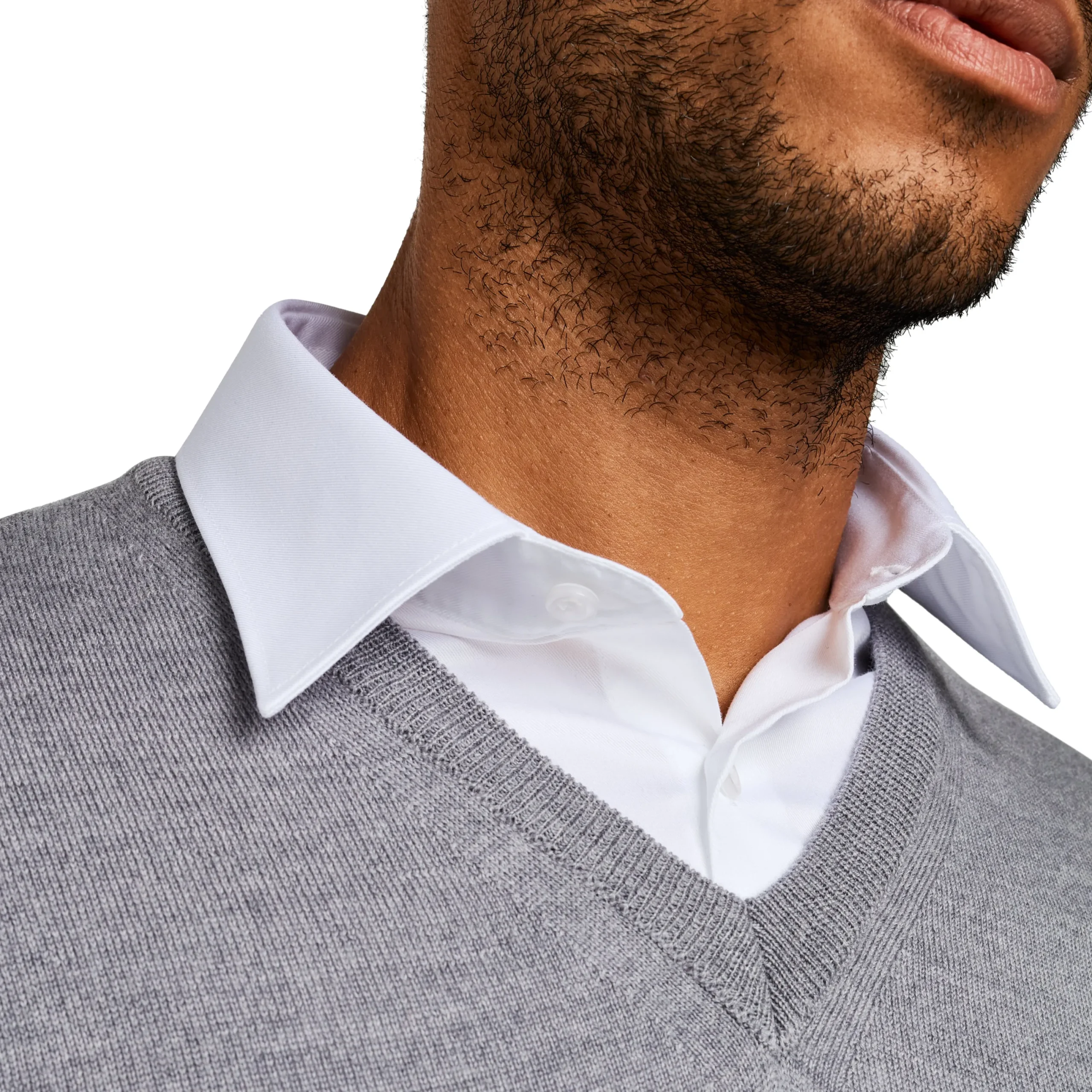 Pull col v 100% pure laine Mérinos*LodinG Online