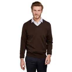 Pull col v 100% pure laine Mérinos*LodinG Sale