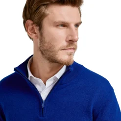 Pull col zip laine Mérinos et cachemire*LodinG Store