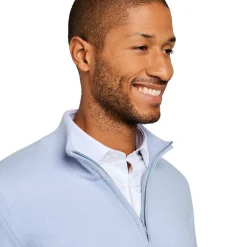 Pull col zip laine Mérinos et cachemire*LodinG Cheap